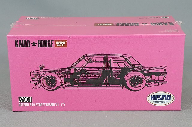 KAIDO HOUSE x TSM ミニGT 1/64 ダットサン ストリート KAIDO 510