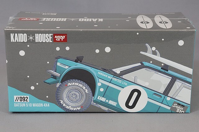 KAIDO HOUSE x TSM ミニGT 1/64 ダットサン KAIDO 510 ワゴン