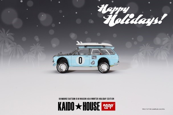KAIDO HOUSE x TSM ミニGT 1/64 ダットサン KAIDO 510 ワゴン