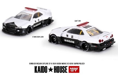 KAIDO HOUSE x TSM ミニGT 1/64 日産 スカイライン GT-R R34