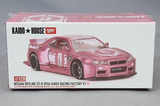 KAIDO HOUSE x TSM ミニGT 1/64 日産 スカイライン GT-R R34