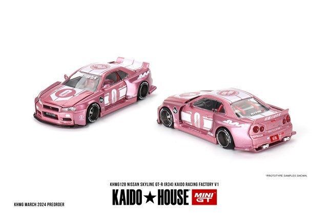KAIDO HOUSE x TSM ミニGT 1/64 日産 スカイライン GT-R R34