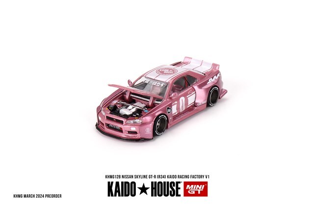 KAIDO HOUSE x TSM ミニGT 1/64 日産 スカイライン GT-R R34