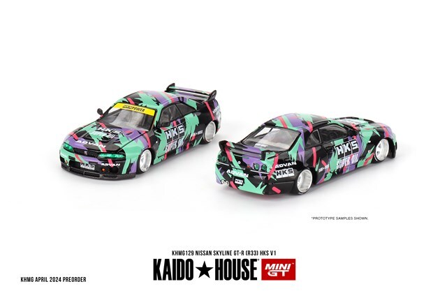 新品未開封 JDMスカイライン GT-R R34 合金モデル HKS仕様 新品未開封 JDMスカイライン GT-R R34 合金モデル HKS仕様 ミニカー