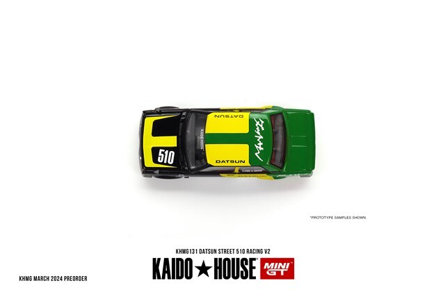 KAIDO HOUSE x TSM ミニGT 1/64 ダットサン ストリート 510 レーシング