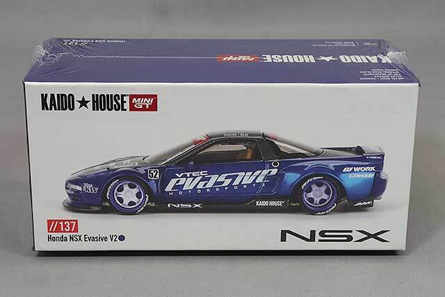 KAIDO HOUSE x TSM ミニGT 1/64 ホンダ NSX Evasive V2 (左ハンドル)