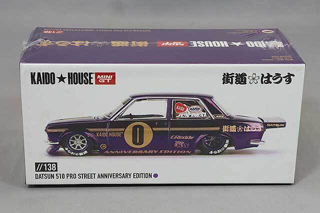 KAIDO HOUSE x TSM ミニGT 1/64 ダットサン 510 プロストリート