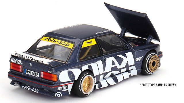KAIDO HOUSE x TSM ミニGT 1/64 BMW M3 (E30) Kaido Works V1 (左ハンドル)