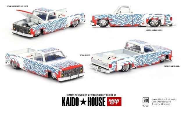 KAIDO HOUSE x TSM ミニGT 1/64 シボレー シルバラード デューリー