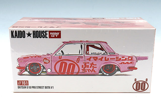 KAIDO HOUSE x TSM ミニGT 1/64 ダットサン 510 プロストリート ぶた