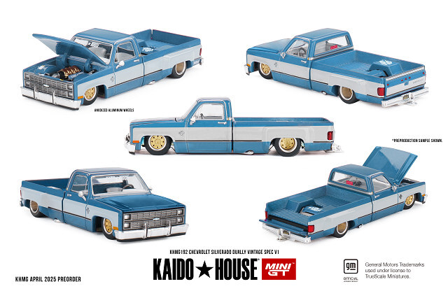 KAIDO HOUSE x TSM ミニGT 1/64 シボレー シルバラード デューリー
