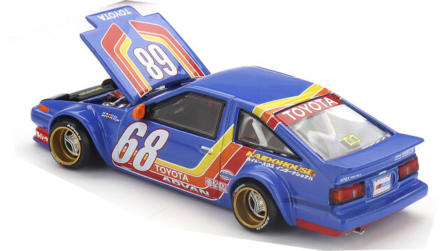 KAIDO HOUSE x TSM ミニGT 1/64 トヨタ AE86 スプリンタートレノ Kaido