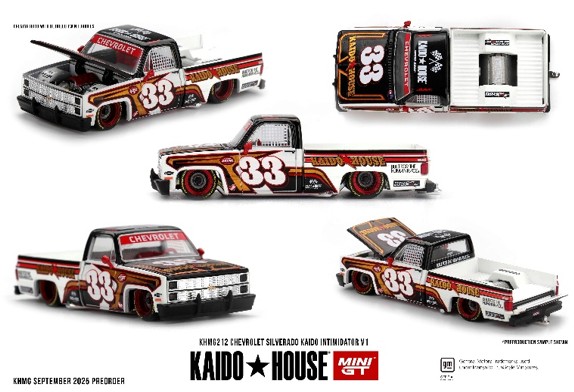 KAIDO HOUSE x TSM ミニGT 1/64 シボレー シルバラード KAIDO