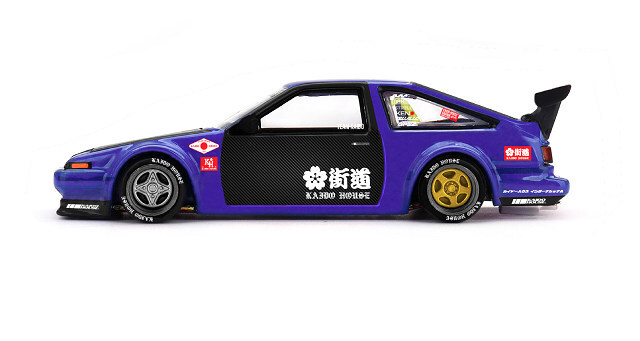 KAIDO HOUSE x TSM ミニGT 1/64 トヨタ AE86 スプリンタートレノ TOUGE