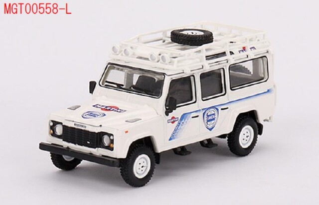 TSM ミニGT 1/64 ランドローバー ディフェンダー 110 サファリラリー