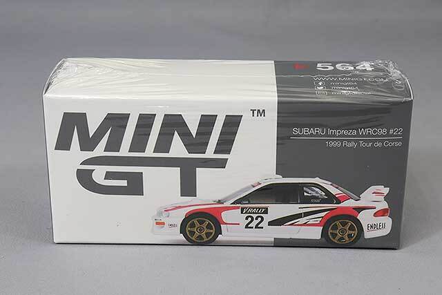 TSM ミニGT 1/64 スバル インプレッサ S5 WRC'98 1999 ラリー