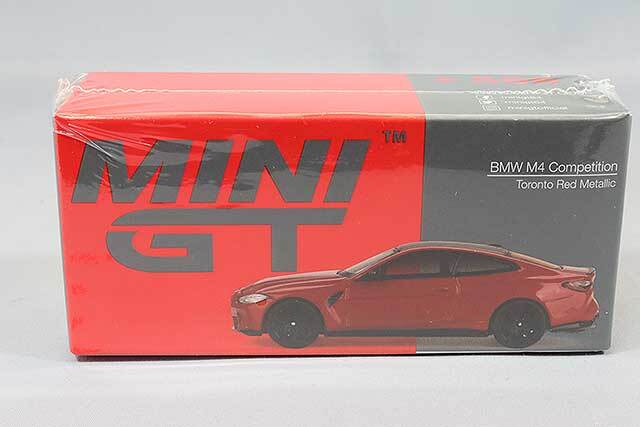 TSM ミニGT 1/64 BMW M4 コンペティション G82 トロントレッド