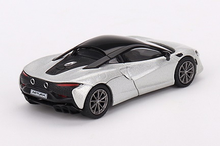 TSM ミニGT 1/64 マクラーレン アルトゥーラ アイスシルバー 左