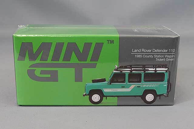 TSM ミニGT 1/64 ランドローバー ディフェンダー 110 1985 カウンティ