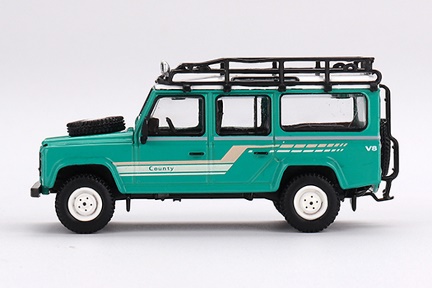 TSM ミニGT 1/64 ランドローバー ディフェンダー 110 1985 カウンティ