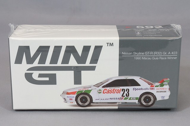 TSM ミニGT 1/64 日産 スカイライン GT-R R32 Gr.A 1990 マカオ ギア