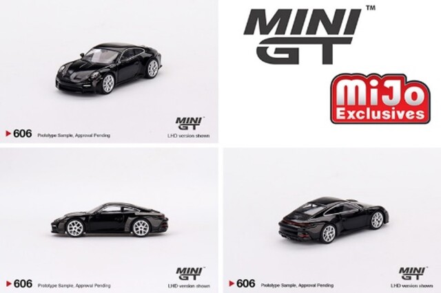 Mijo特注 TSM ミニGT 1/64 ポルシェ 911 992 GT3 ツーリング ブラック