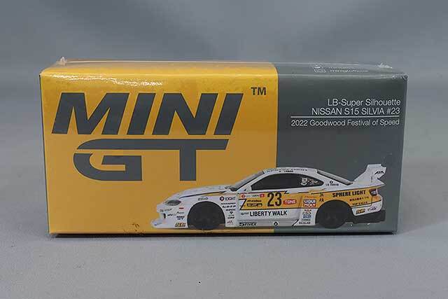 TSM ミニGT 1/64 日産 シルビア(S15) LB-スーパーシルエット