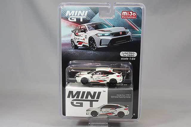 Mijo特注 TSM ミニGT 1/64 ホンダ シビック タイプ R 2023 ホンダ