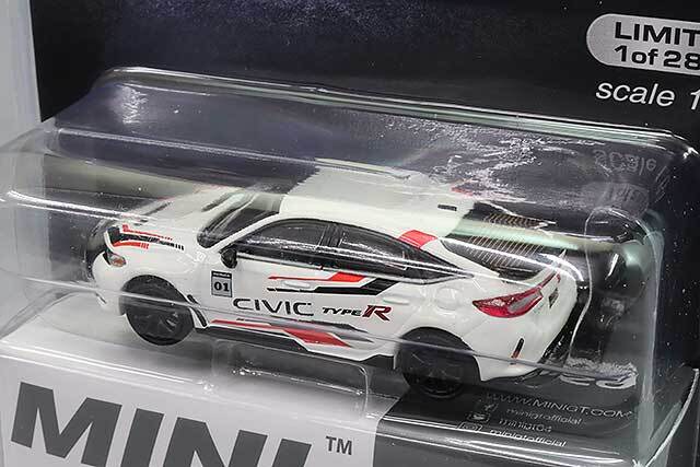 ミニカー michmach Mijo特注 TSM ミニGT 1/64 ホンダ シビック タイプ R 2023 ホンダ
