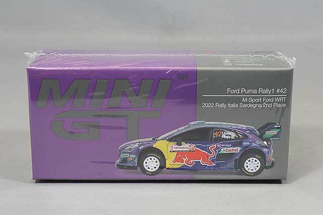 TSM ミニGT 1/64 フォード プーマ ラリー1 2022 ラリーイタリア