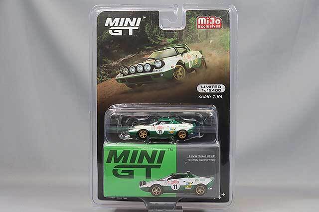 Mijo特注 TSM ミニGT 1/64 ランチア ストラトス HF 1975 ラリー
