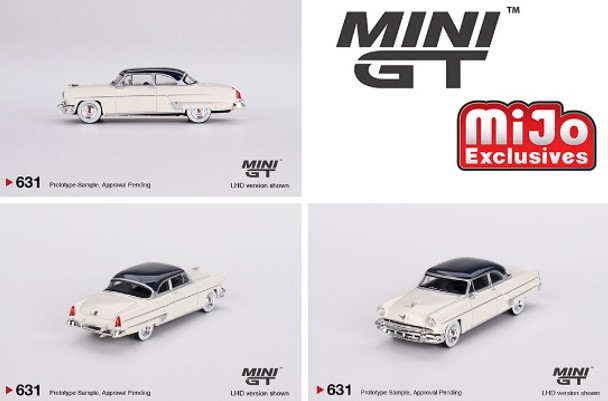 Mijo特注 TSM ミニGT 1/64 リンカーン カプリ 1954 アークティック