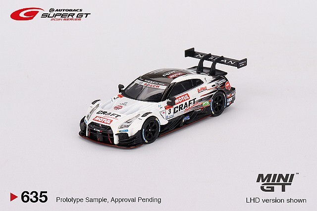 TSM ミニGT 1/64 クラフトスポーツ モチュール GT-R 2021 スーパーGT