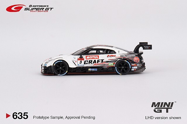 TSM ミニGT 1/64 クラフトスポーツ モチュール GT-R 2021 スーパーGT