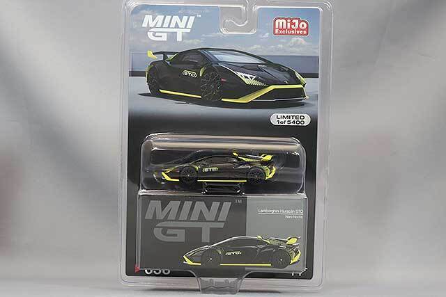 Mijo特注 TSM ミニGT 1/64 ランボルギーニ ウラカン STO ネロ