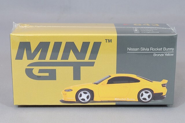 1/64 NISSAN シルビア S15 ロケバ セット ロケットバニーのボディカスタムされたS15シルビアをMINI GT 1