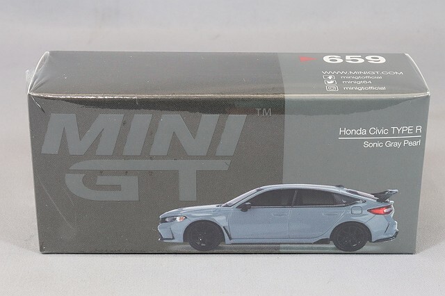 TSM ミニGT 1/64 ホンダ シビック タイプR 2023 ソニックグレー
