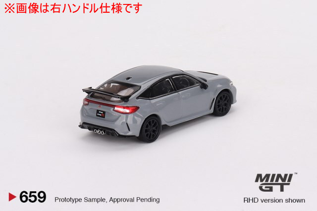 MINI GT ミニGT　ホンダ シビック タイプR　スレート グレー　台湾限定 MINI GT ミニGT ホンダ シビック タイプR スレート グレー 台湾