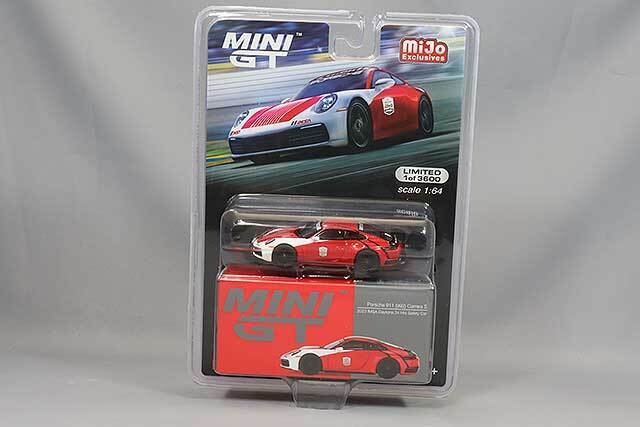 Mijo特注 TSM ミニGT 1/64 ポルシェ 911 992 カレラ S セーフティー
