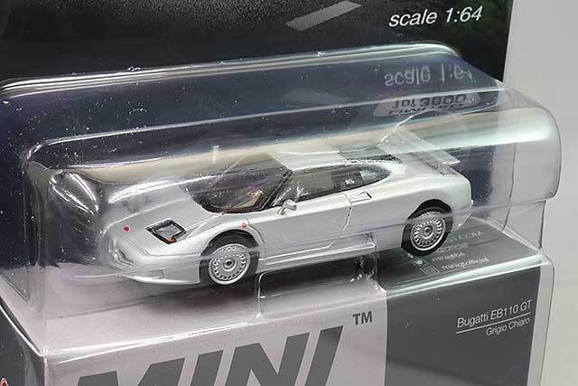 Mijo特注 TSM ミニGT 1/64 ブガッティ EB110 GT グリージョ