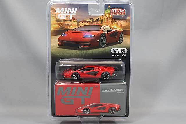 Mijo特注 TSM ミニGT 1/64 ランボルギーニ カウンタック LPI 800-4