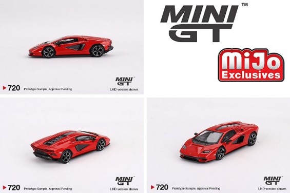 Mijo特注 TSM ミニGT 1/64 ランボルギーニ カウンタック LPI 800-4
