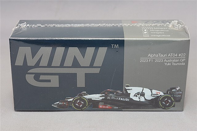 TSM ミニGT 1/64 アルファタウリ AT04 2023 F1 オーストラリアGP