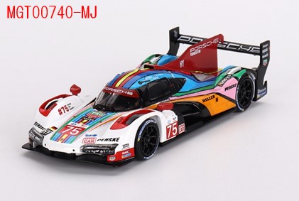 Mijo特注 TSM ミニGT 1/64 ポルシェ 963 2023 ルマン24H #75 ポルシェ