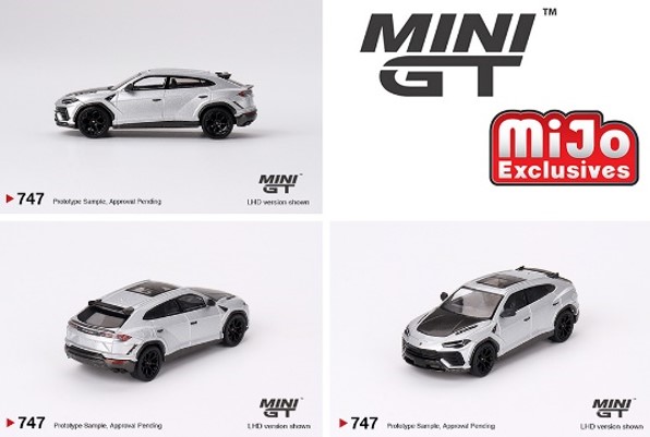 Mijo特注 TSM ミニGT 1/64 ランボルギーニ ウルス パフォーマンス グリ