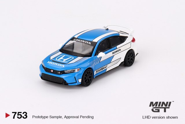 TSM ミニGT 1/64 ホンダ シビック タイプR 2023 #3 ペースカー