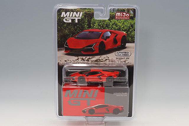 ランボルギーニ⭐︎エキストラドライプラチーノ Mijo特注 TSM ミニGT 1/64 ランボルギーニ レヴエルト