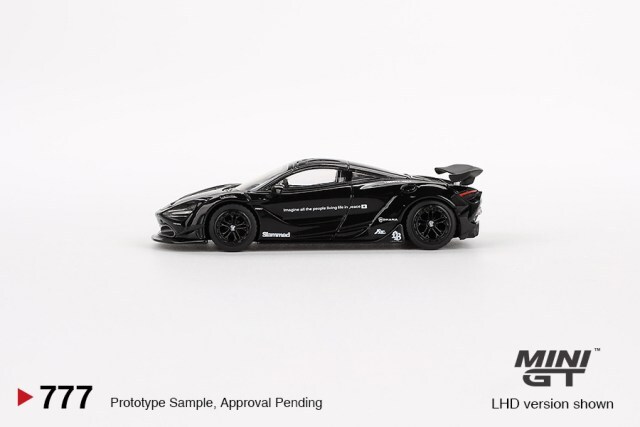Mijo特注 TSM ミニGT 1/64 マクラーレン 720S LB-Works ブラック