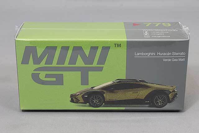 MINI GT 1/64 ランボルギーニ ウラカン GT マジックグリーン TSM ミニGT 1/64 ランボルギーニ ウラカン ステラート Verde Gea Matt
