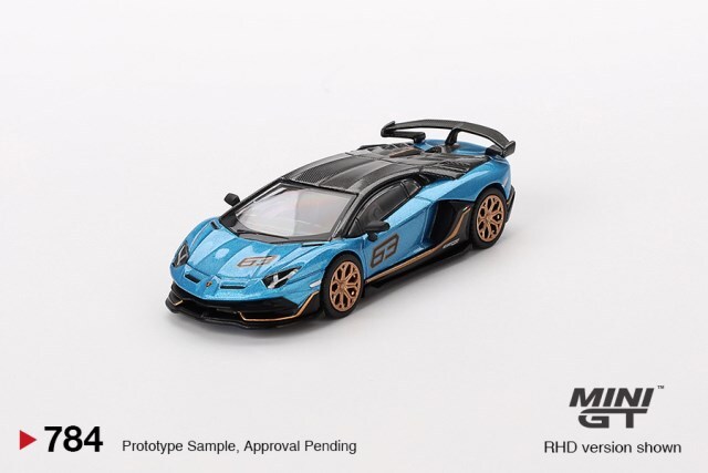 ☆深リム 改☆MINI GT☆TSMモデル☆ランボルギーニ レヴエルト☆ 1/64スケール MINI GT「ランボルギーニ・レヴエルト」(Blu Eleos